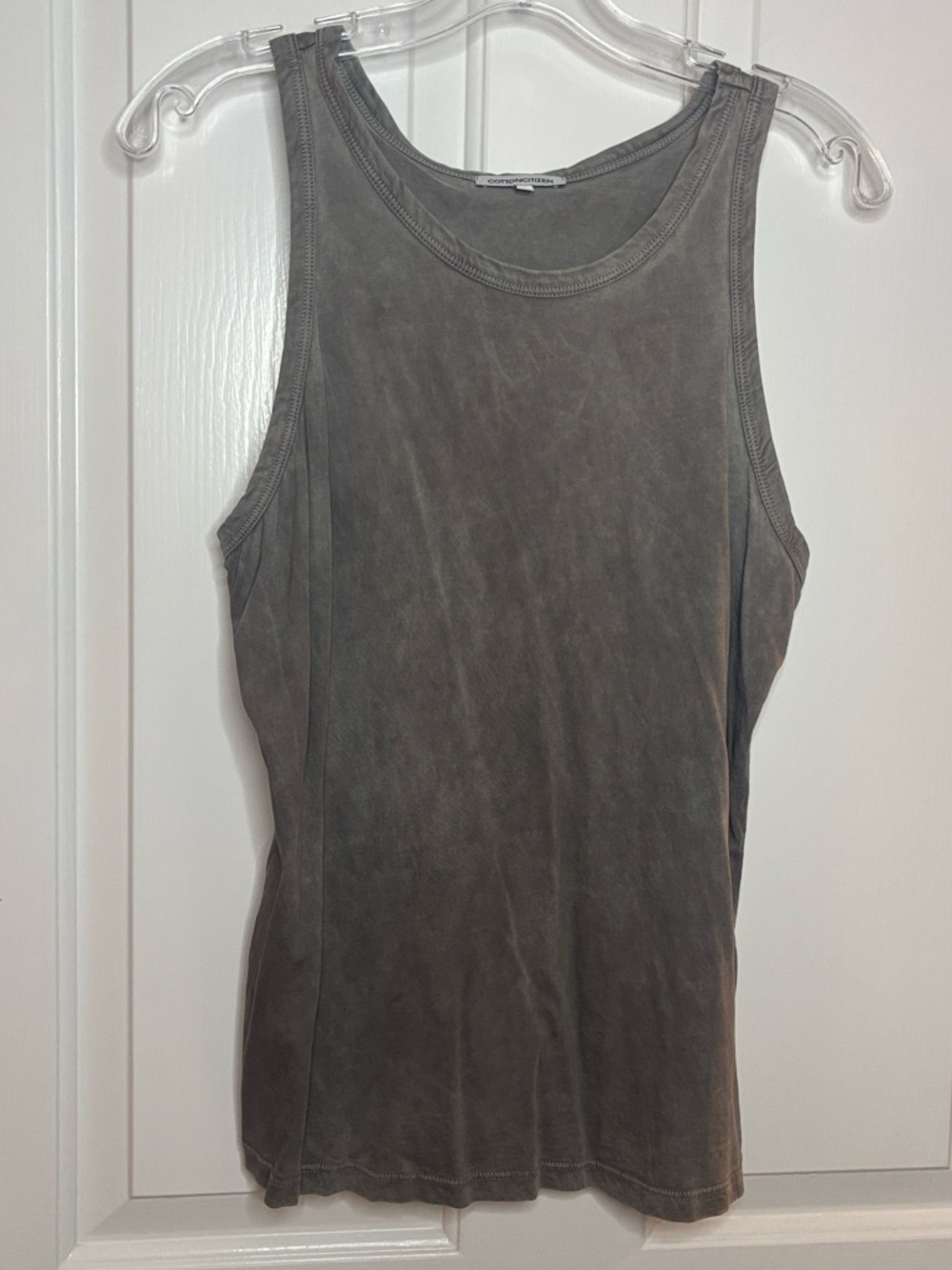 NWOT Cotton Citizen Womens Standard  Tank Top in Vintage Oasis Size L
